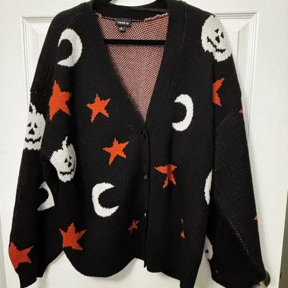 Torrid Halloween Cardigan - Picture 2 of 4